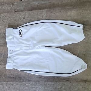 Rawlings white knickers baseball pants